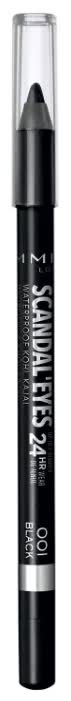 Карандаш для глаз Rimmel Scandal`eyes Waterproof Kohl Kajal Тон 001
Карандаш для глаз Rimmel Scandal`eyes Waterproof Kohl Kajal Тон 001