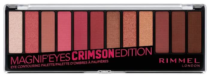 Палетка теней Rimmel Magnif Crimson тон 007
Палетка теней Rimmel Magnif Crimson тон 007