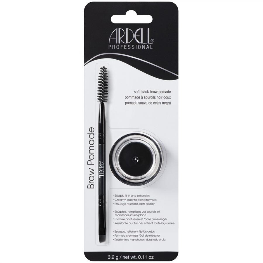 Влагостойкая помада для бровей с кистью Ardell Brow Pomade Black, 3 г, тон светло-черный
Влагостойкая помада для бровей с кистью Ardell Brow Pomade Black, 3 г, тон светло-черный