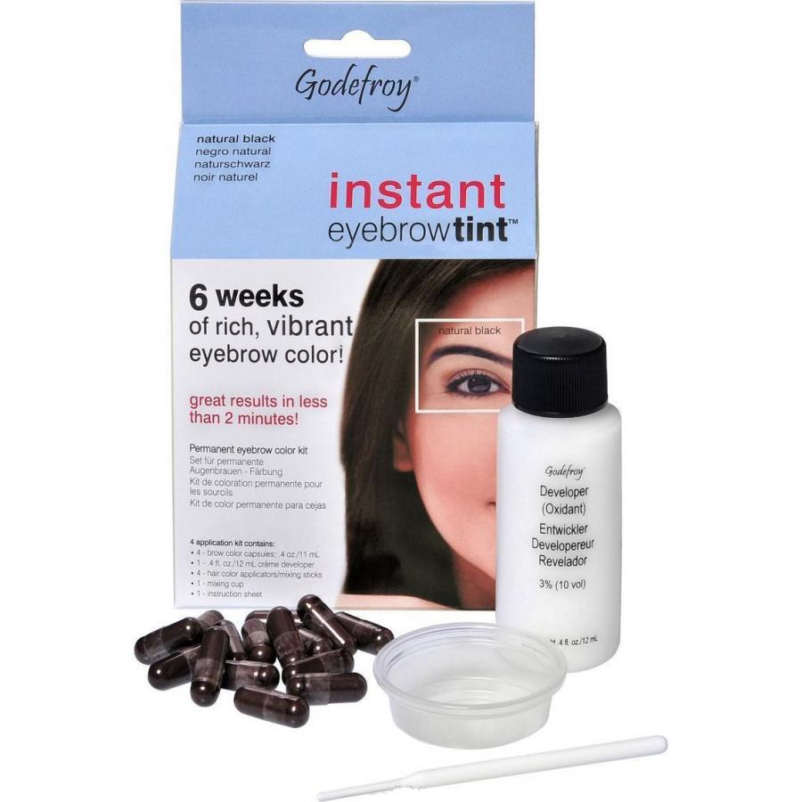 Краска-хна в капсулах для бровей Godefroy Eyebrow Tint Natural Black, 15 шт, тон черный
Краска-хна в капсулах для бровей Godefroy Eyebrow Tint Natural Black, 15 шт, тон черный