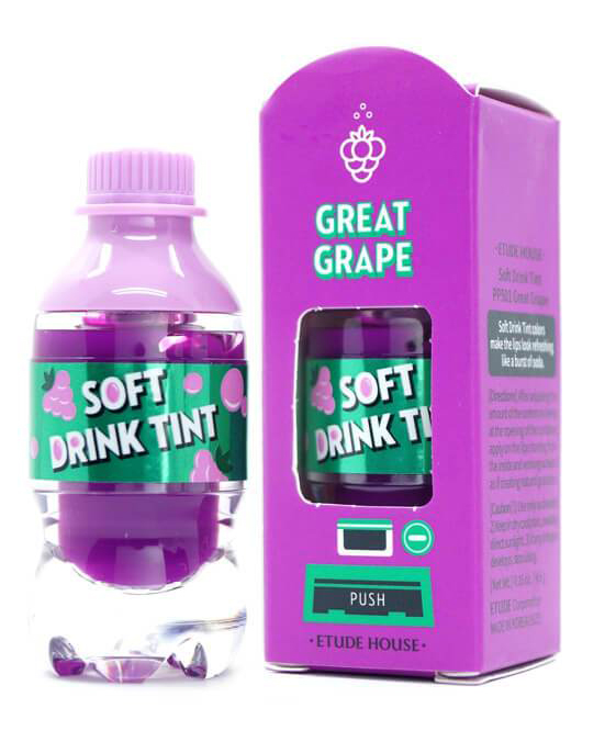 Тинт для губ Etude House Soft Drink Tint #PP501 Great Grape
Тинт для губ Etude House Soft Drink Tint #PP501 Great Grape