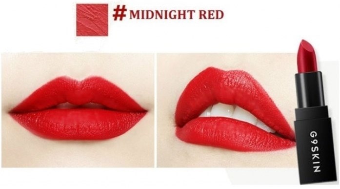 Помада для губ G9SKIN First Lip Stick 01. Midnight Red 3,5гр
Помада для губ G9SKIN First Lip Stick 01. Midnight Red 3,5гр