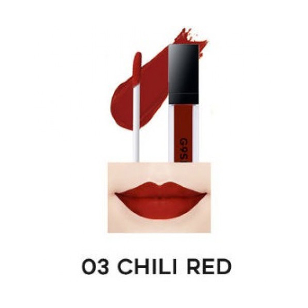 Помада для губ матовая G9SKIN First Lip Matte 03. Chili Red 6гр
Помада для губ матовая G9SKIN First Lip Matte 03. Chili Red 6гр