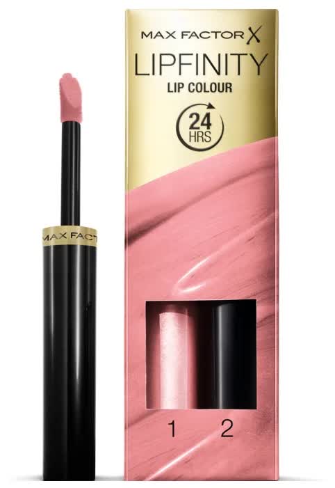 Стойкая губная помада и увлажняющий блеск Max Factor Lipfinity, 010 тон
Стойкая губная помада и увлажняющий блеск Max Factor Lipfinity, 010 тон