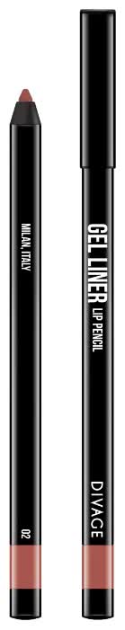 Карандаш для губ гелевый Divage Gel Liner № 02
Карандаш для губ гелевый Divage Gel Liner № 02