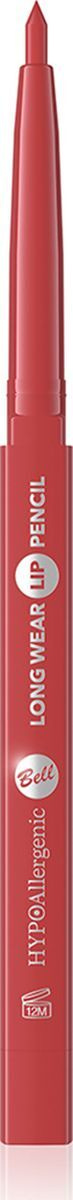 Карандаш для губ стойкий гипоаллергенный Bell Hypo Hypoallergenic Long Wear Lip Pencil Тон 04
Карандаш для губ стойкий гипоаллергенный Bell Hypo Hypoallergenic Long Wear Lip Pencil Тон 04