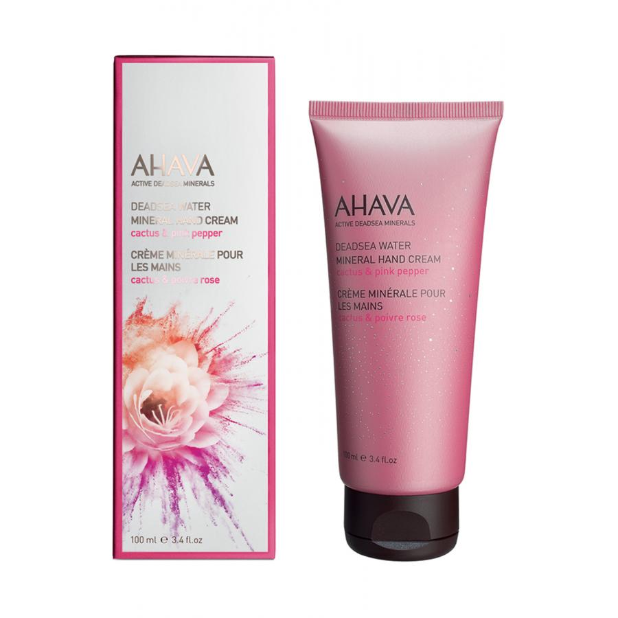 Минеральный крем для рук Ahava Deadsea Water Кактус и розовый перец, 100 мл
Минеральный крем для рук Ahava Deadsea Water Кактус и розовый перец, 100 мл