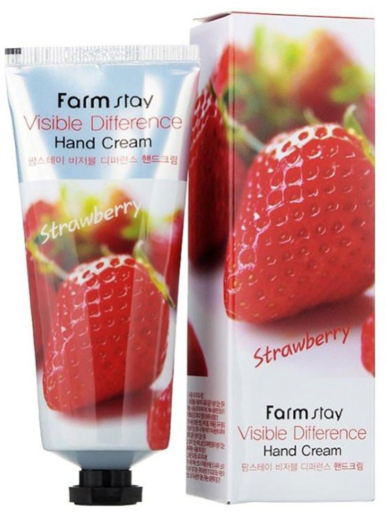 Крем для рук с клубникой FarmStay Visible Difference Hand Cream Strawberry, 100гр
Крем для рук с клубникой FarmStay Visible Difference Hand Cream Strawberry, 100гр