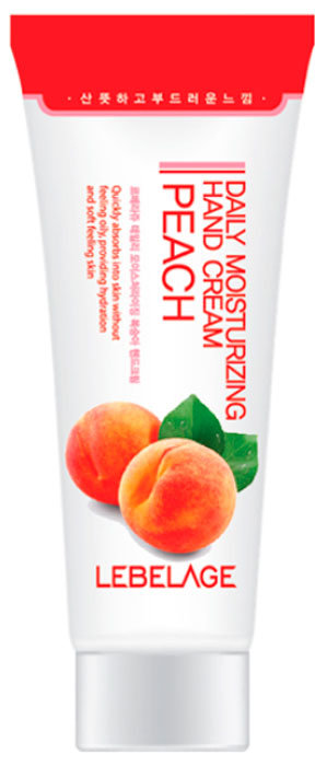 Крем для рук с персиком Lebelage Daily Moisturizing Peach Hand Cream, 100мл
Крем для рук с персиком Lebelage Daily Moisturizing Peach Hand Cream, 100мл