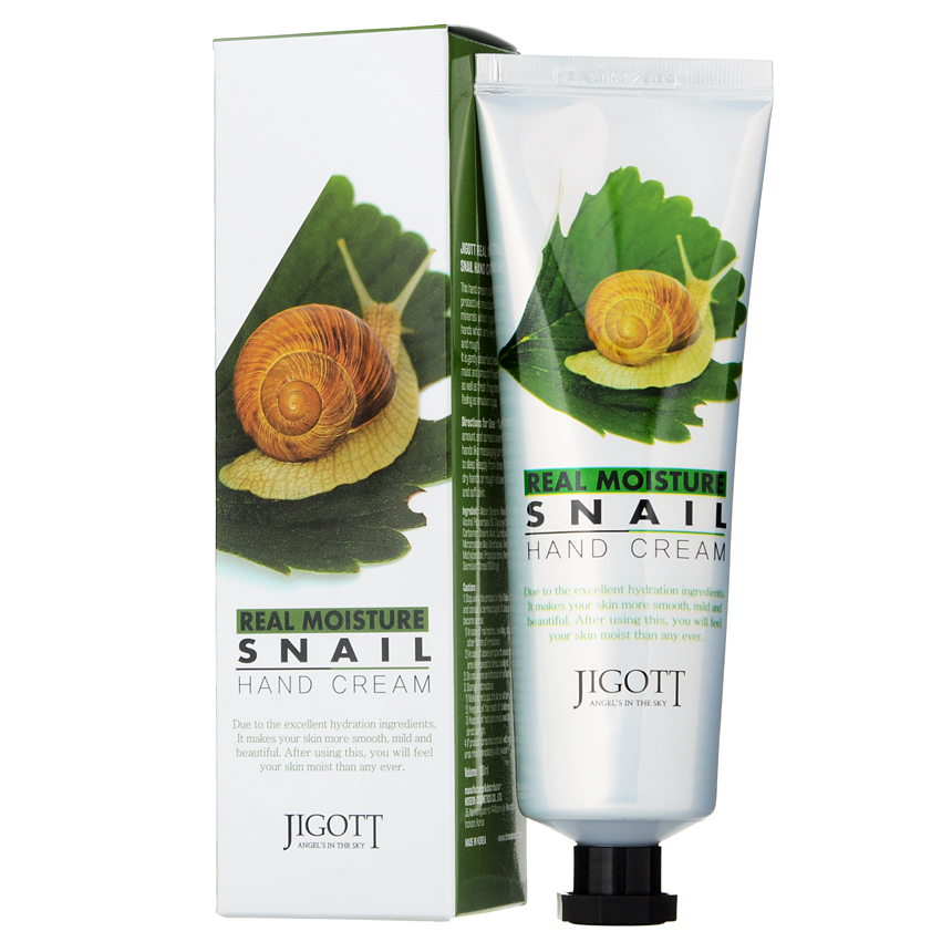 Крем для рук с муцином улитки Jigott Real Moisture Snail Hand Cream
Крем для рук с муцином улитки Jigott Real Moisture Snail Hand Cream