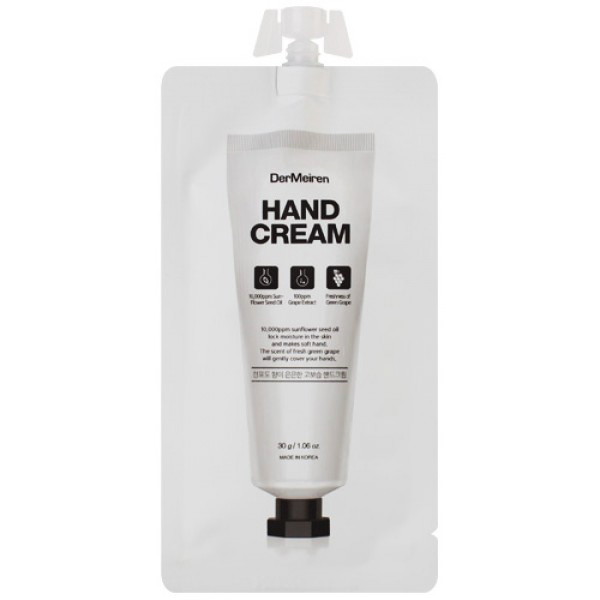 Крем для рук увлажняющий DerMeiren Hand Cream, 30г
Крем для рук увлажняющий DerMeiren Hand Cream, 30г