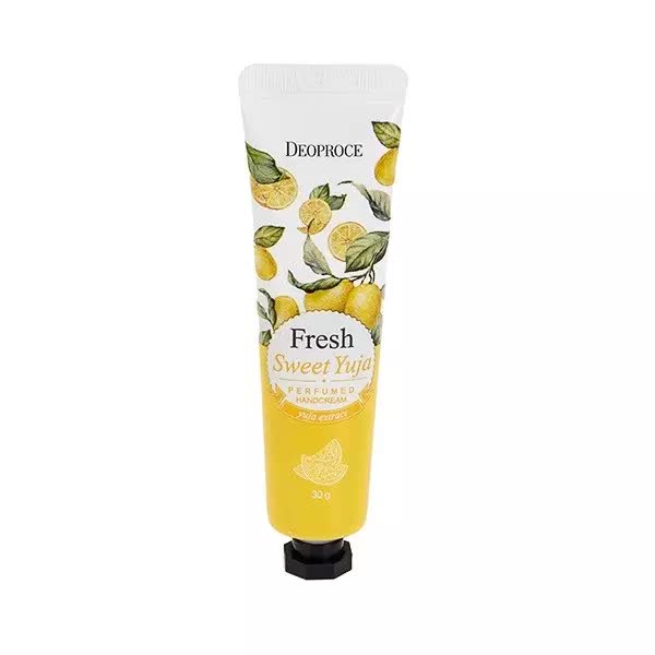 Крем для рук парфюмированный Deoproce Sweet Yuja Perfumed Hand Cream 50 г
Крем для рук парфюмированный Deoproce Sweet Yuja Perfumed Hand Cream 50 г