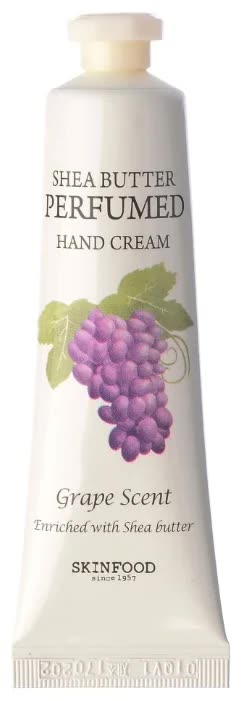 Крем для рук парфюмированый SKINFOOD Shea Butter Perfumed Hand Cream Grape scent 30 мл
Крем для рук парфюмированый SKINFOOD Shea Butter Perfumed Hand Cream Grape scent 30 мл