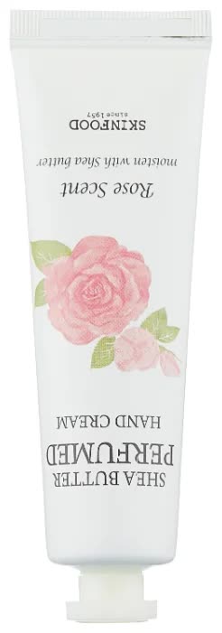 Крем для рук парфюмированый SKINFOOD Shea Butter Perfumed Hand Cream Rose scent 30 мл
Крем для рук парфюмированый SKINFOOD Shea Butter Perfumed Hand Cream Rose scent 30 мл