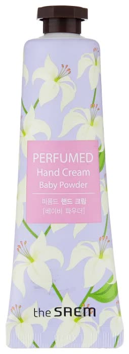 Крем для рук парфюмированый The Saem Perfumed Hand Cream Baby Powder 30 мл
Крем для рук парфюмированый The Saem Perfumed Hand Cream Baby Powder 30 мл