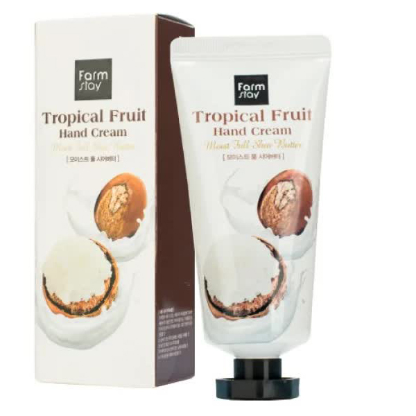 Крем для рук с маслом ши FarmStay Tropical Fruit Hand Cream Moist Full Shea Butter 50 мл
Крем для рук с маслом ши FarmStay Tropical Fruit Hand Cream Moist Full Shea Butter 50 мл
