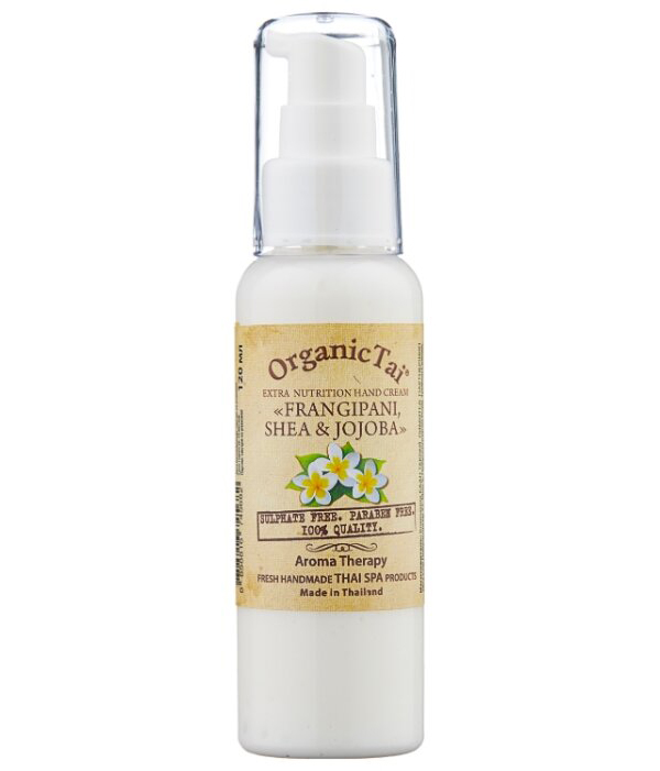 OrganicTai Экстрапитательный крем для рук c экстрактами франжипани, ши и жожоба Extra Nutrition Hand Cream Frangipani & Shea & Jojoba, 60 мл
OrganicTai Экстрапитательный крем для рук c экстрактами франжипани, ши и жожоба Extra Nutrition Hand Cream Frangipani & Shea & Jojoba, 60 мл