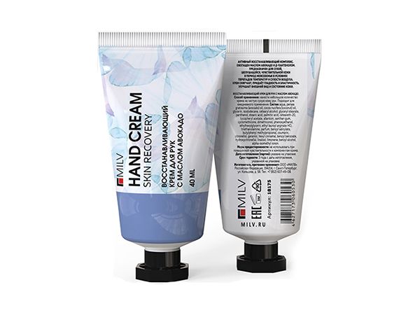 Крем для рук Milv питательный с живицей 40 мл Медовый кедр
Крем для рук Milv питательный с живицей 40 мл Медовый кедр