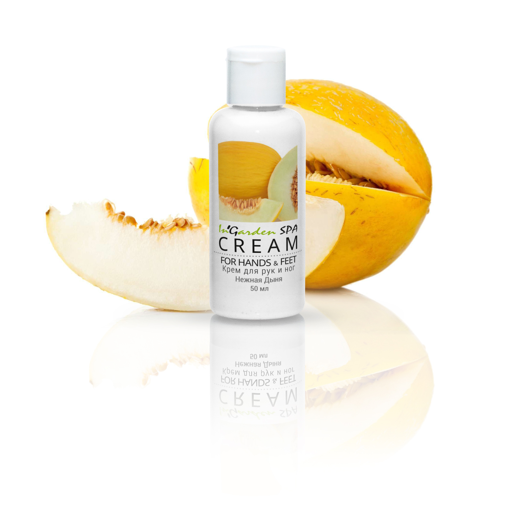 Крем для рук и ног InGarden "Нежная дыня" 50мл
Крем для рук и ног InGarden "Нежная дыня" 50мл