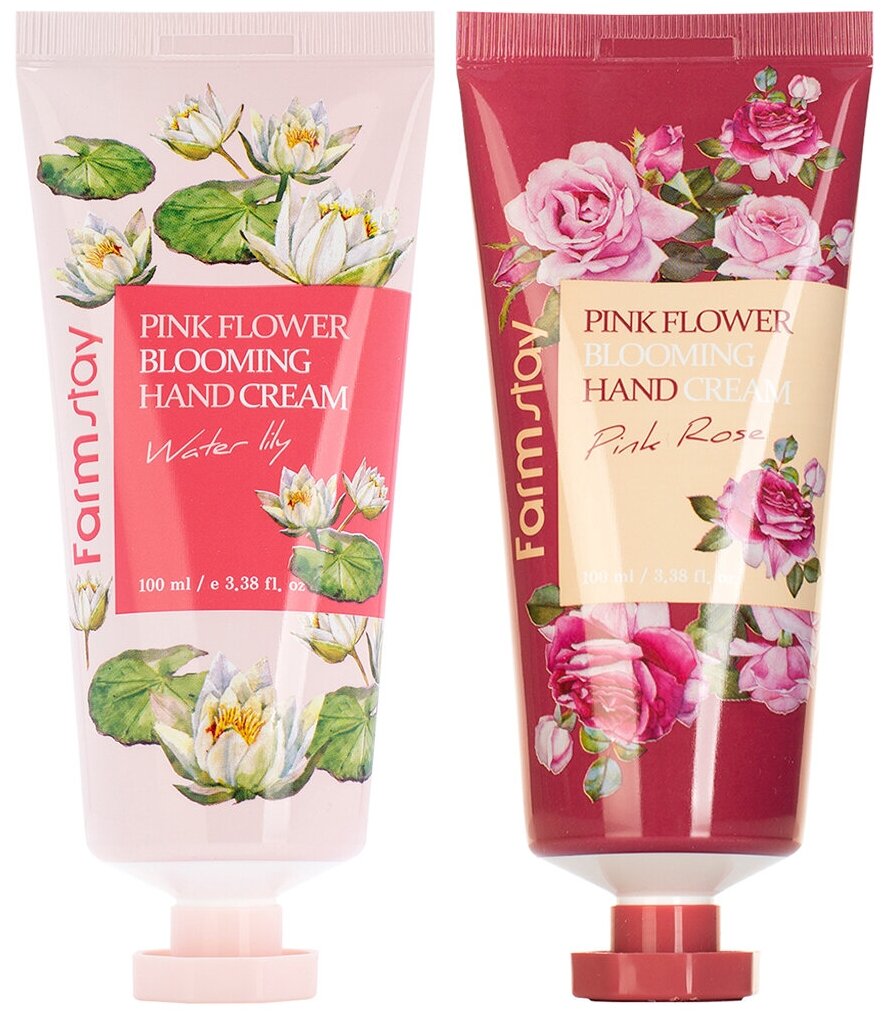 Набор кремов для рук FarmStay (водяная лилия и роза), 100мл+100мл
Набор кремов для рук FarmStay (водяная лилия и роза), 100мл+100мл