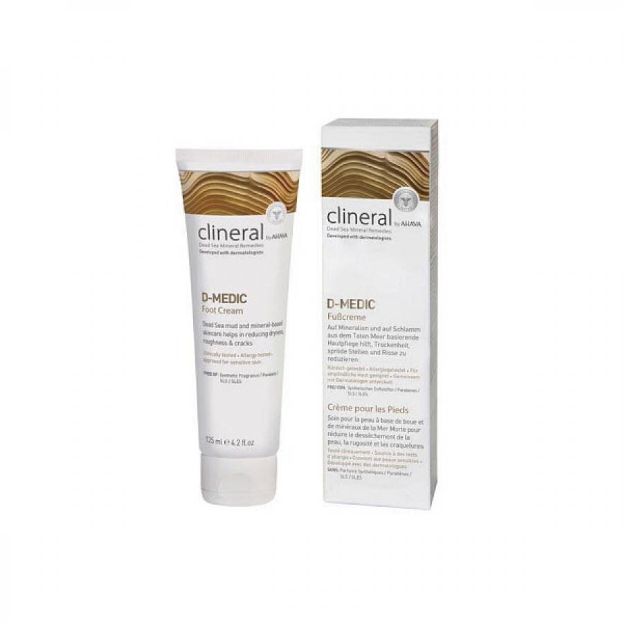 Крем для ступней Ahava Clineral D-medic, 125 мл
Крем для ступней Ahava Clineral D-medic, 125 мл