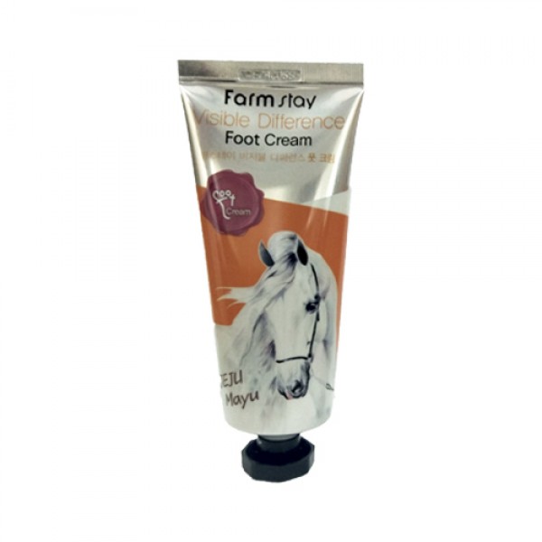 Крем для ног с лошадиным маслом FarmStay Visible Difference Foot Cream Jeju Mayu, 100г
Крем для ног с лошадиным маслом FarmStay Visible Difference Foot Cream Jeju Mayu, 100г