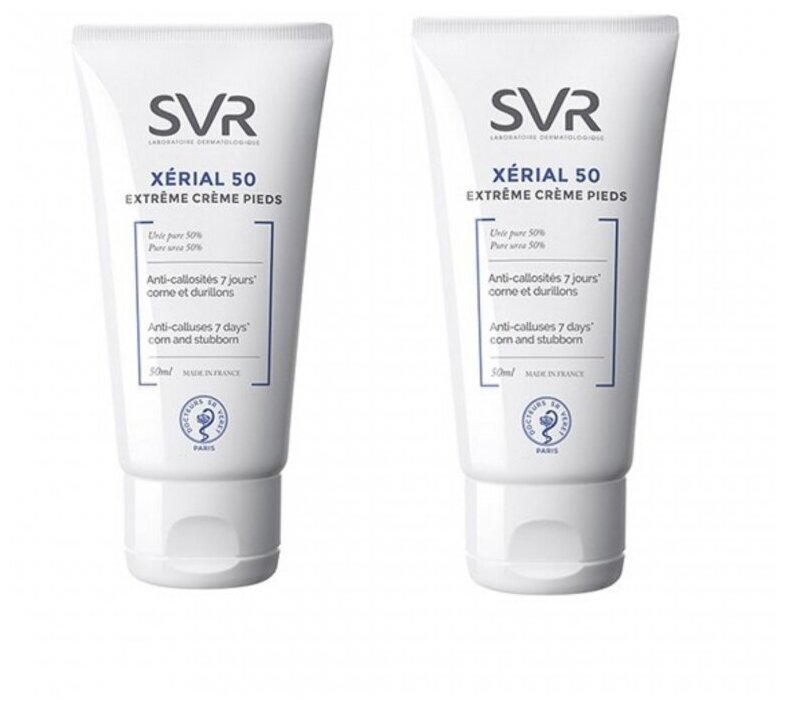 Крем для ног SVR Xerial 50 Extreme 50 мл х 2
Крем для ног SVR Xerial 50 Extreme 50 мл х 2