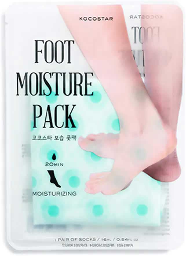 Kocostar Увлажняющая мятная маска для ног Foot Moisture Pack (Mint), 16 мл
Kocostar Увлажняющая мятная маска для ног Foot Moisture Pack (Mint), 16 мл
