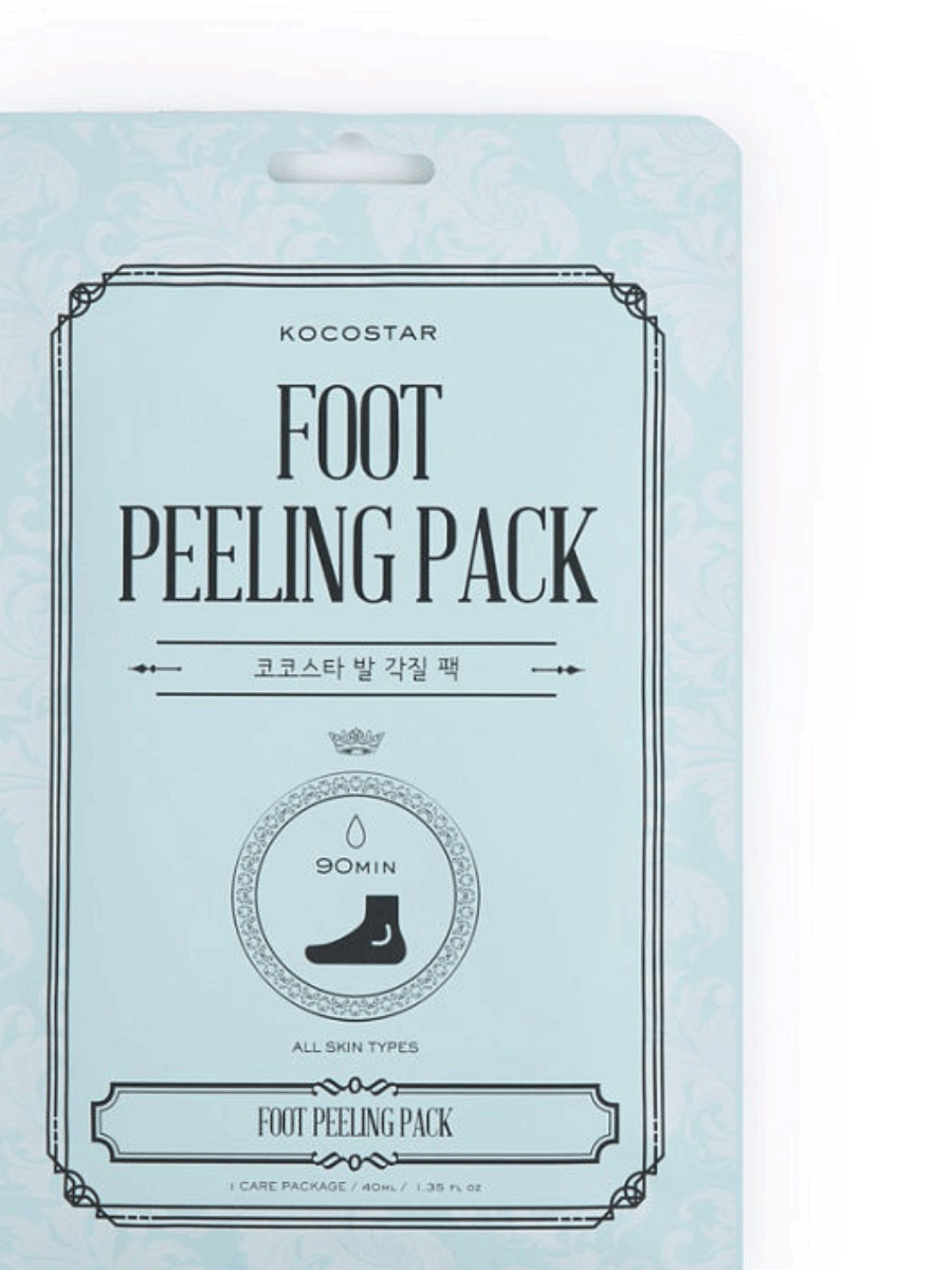 Kocostar Носочки для пилинга Foot Peeling Pack, гладкие пяточки, 40 мл
Kocostar Носочки для пилинга Foot Peeling Pack, гладкие пяточки, 40 мл