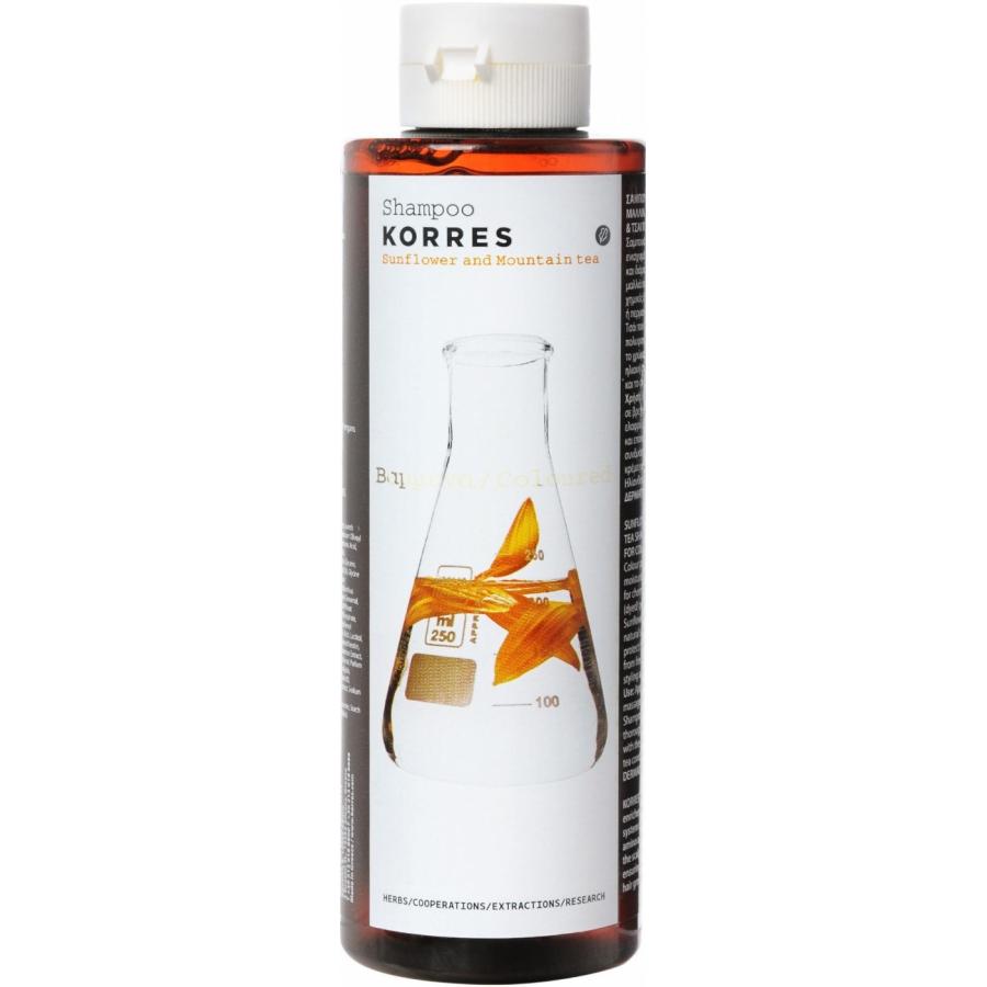 Шампунь Korres подсолнух и гаультерия, 250 мл, для окрашенных волос
Шампунь Korres подсолнух и гаультерия, 250 мл, для окрашенных волос