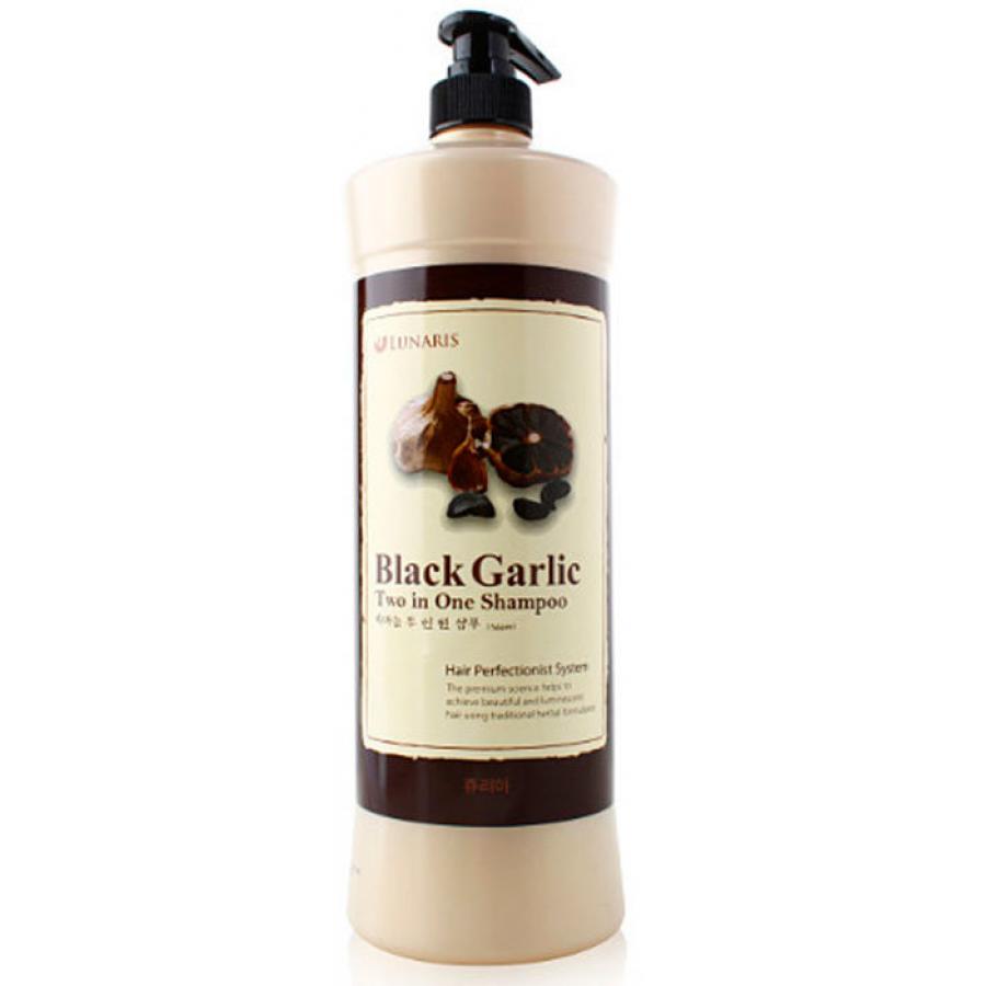Шампунь - бальзам для волос Lunaris Black Garlic Two In One Shampoo, 1500мл
Шампунь - бальзам для волос Lunaris Black Garlic Two In One Shampoo, 1500мл