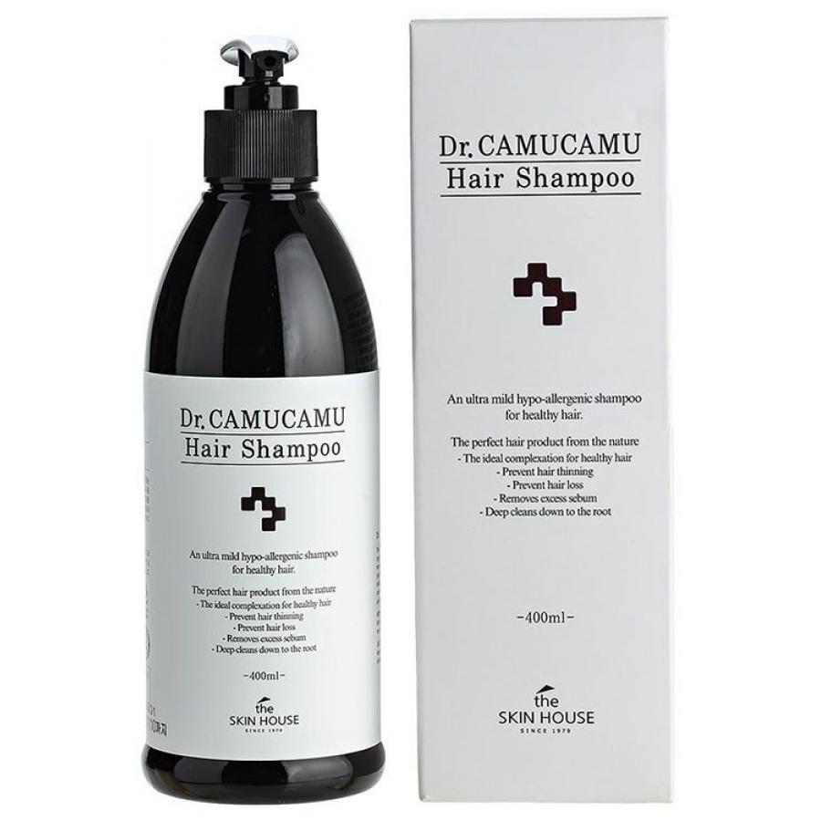 Лечебный шампунь The Skin House Dr.Camucamu Hair Shampoo, 400мл
Лечебный шампунь The Skin House Dr.Camucamu Hair Shampoo, 400мл