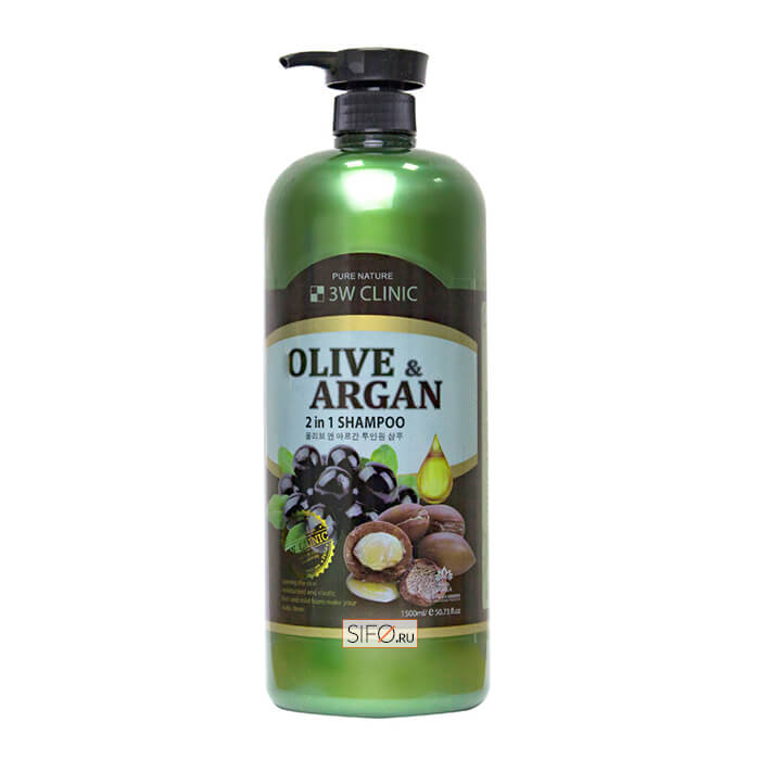 Шампунь для волос с аргановым маслом и оливой 3W Clinic Olive & Argan 2in1 Shampoo, 1500 мл
Шампунь для волос с аргановым маслом и оливой 3W Clinic Olive & Argan 2in1 Shampoo, 1500 мл