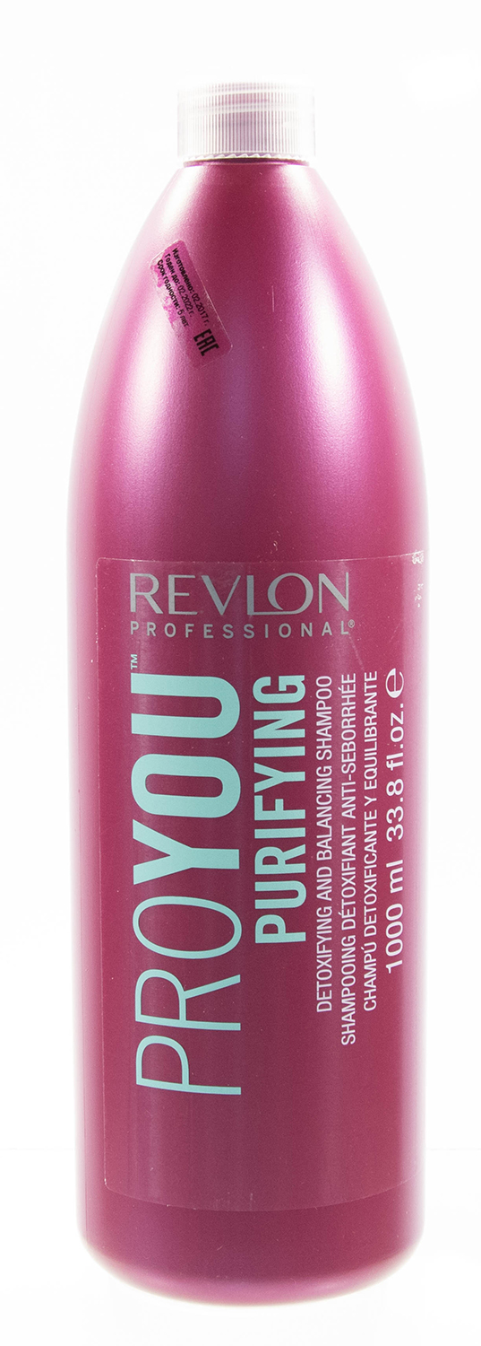 Шампунь для волос очищающий Revlon Professional Pro You Purifying Shampoo, 1000 мл
Шампунь для волос очищающий Revlon Professional Pro You Purifying Shampoo, 1000 мл