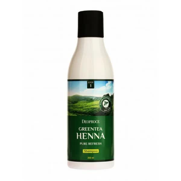 Шампунь для волос с зеленым чаем и хной Deoproce Greentea Henna Pure ReFresh Shampoo 200мл
Шампунь для волос с зеленым чаем и хной Deoproce Greentea Henna Pure ReFresh Shampoo 200мл