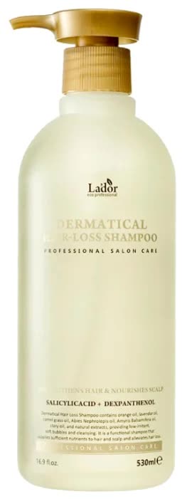Шампунь против выпадения волос La'dor Dermatical Hair Loss Shampoo 530 мл
Шампунь против выпадения волос La'dor Dermatical Hair Loss Shampoo 530 мл