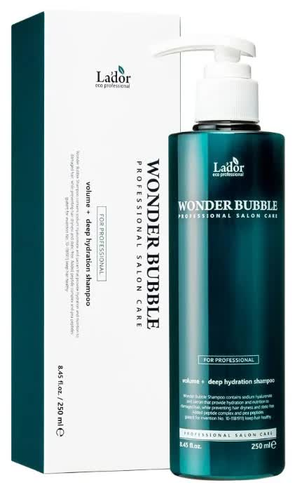 Шампунь для волос La'dor Wonder Bubble Shampoo 250 мл
Шампунь для волос La'dor Wonder Bubble Shampoo 250 мл