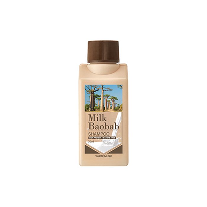 MB TWM Шампунь MilkBaobab Shampoo White Musk Travel Edition 70мл
MB TWM Шампунь MilkBaobab Shampoo White Musk Travel Edition 70мл