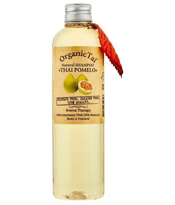 OrganicTai Натуральный шампунь для волос с маслом тайского помело Natural Shampoo Thai Pomelo, 260 мл
OrganicTai Натуральный шампунь для волос с маслом тайского помело Natural Shampoo Thai Pomelo, 260 мл