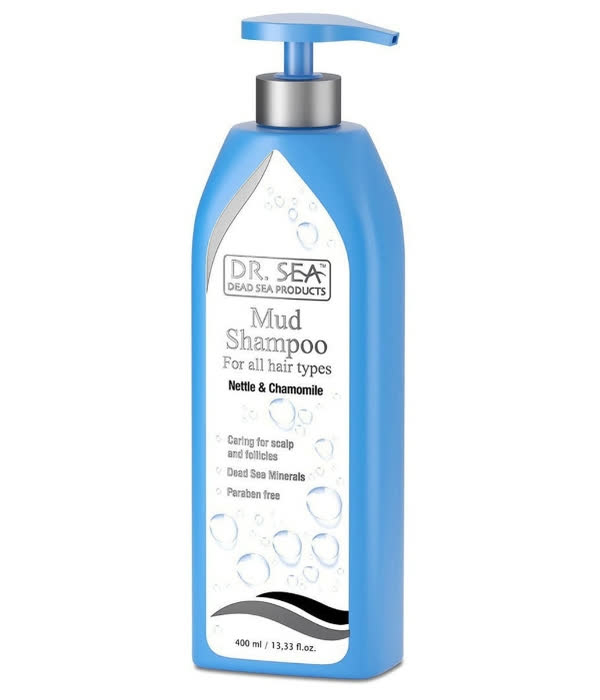 Dr. Sea Шампунь грязевой с крапивой и ромашкой 400 мл.
Dr. Sea Шампунь грязевой с крапивой и ромашкой 400 мл.