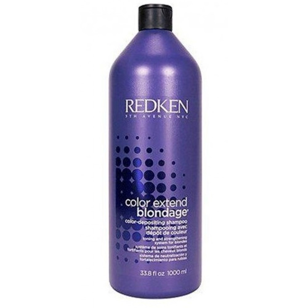 Шампунь для тонирования оттенков блонд Redken Shampoo Color Extend Blondage 1000 мл
Шампунь для тонирования оттенков блонд Redken Shampoo Color Extend Blondage 1000 мл