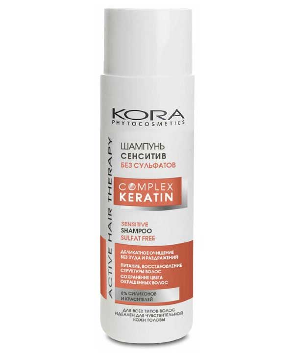 Шампунь Кора Сенситив 250мл
Шампунь Кора Сенситив 250мл