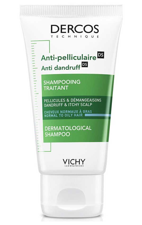 Интенсивный шампунь-уход против перхоти для нормальных и жирных волос Vichy Dercos, 50 мл
Интенсивный шампунь-уход против перхоти для нормальных и жирных волос Vichy Dercos, 50 мл