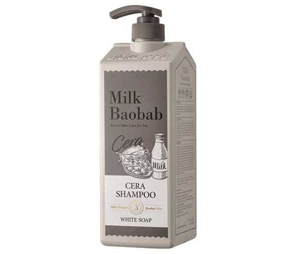 Шампунь MilkBaobab Cera Shampoo White Soap 1200ml
Шампунь MilkBaobab Cera Shampoo White Soap 1200ml