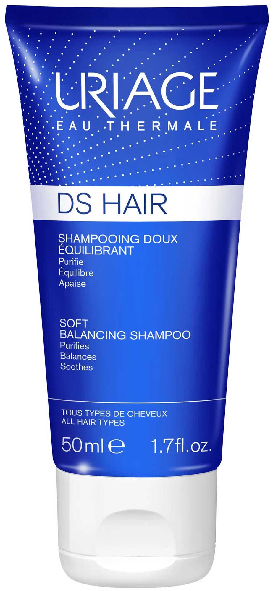 Шампунь Uriage DS мягкий балансирующий 50 мл
Шампунь Uriage DS мягкий балансирующий 50 мл