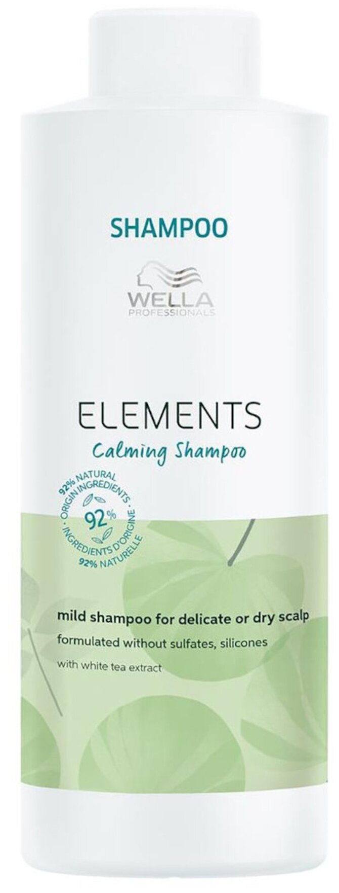 Успокаивающий мягкий шампунь WELLA PROFESSIONAL Elements Calming для чувствительной или сухой кожи головы, 1000 мл
Успокаивающий мягкий шампунь WELLA PROFESSIONAL Elements Calming для чувствительной или сухой кожи головы, 1000 мл
