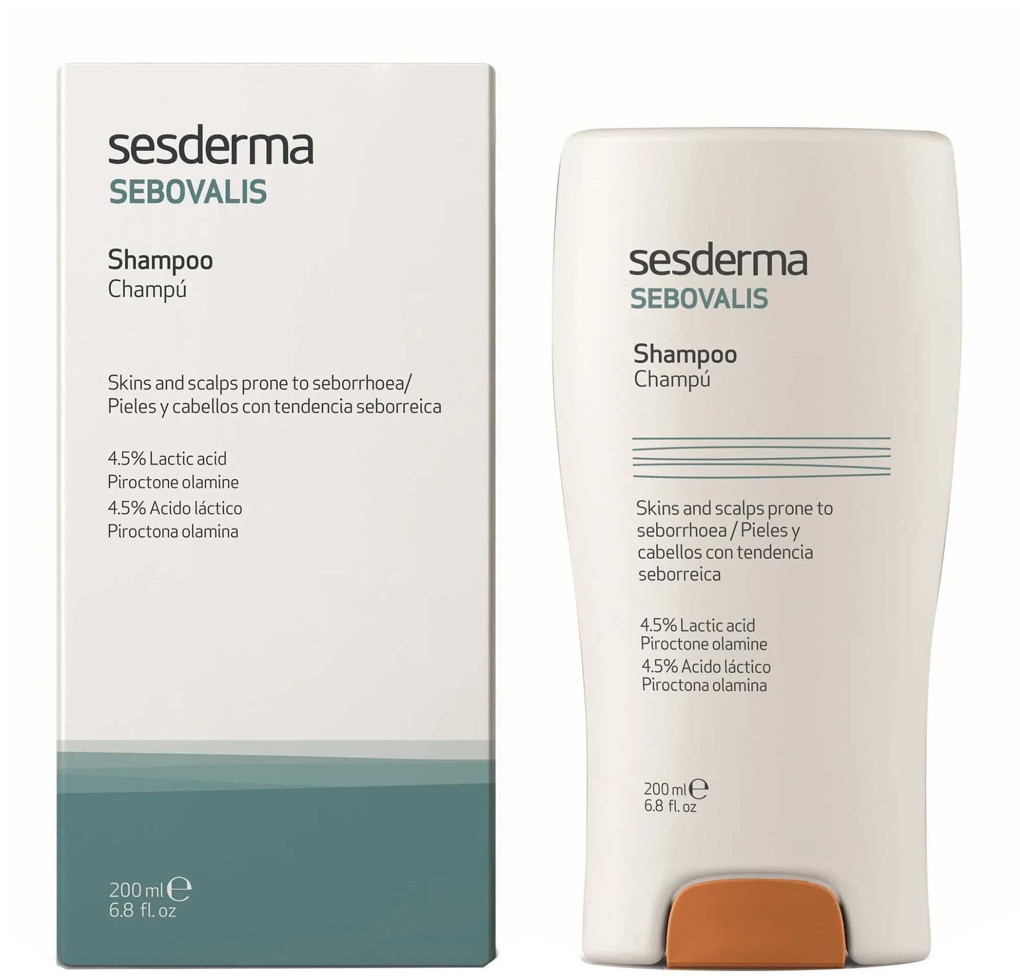 Шампунь для волос SESDERMA Sebovalis, 200 мл
Шампунь для волос SESDERMA Sebovalis, 200 мл