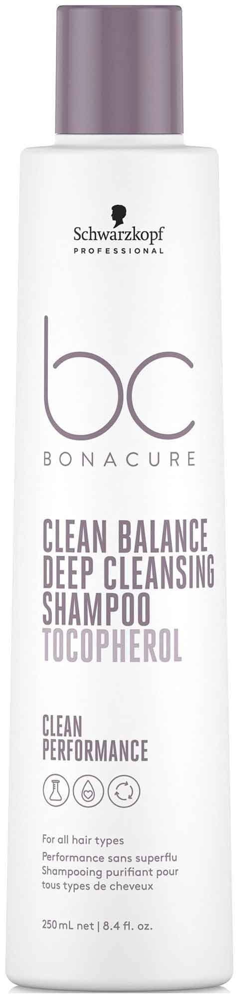 Шампунь глубокого очищения Schwarzkopf Professional BC Clean Balance 250 мл
Шампунь глубокого очищения Schwarzkopf Professional BC Clean Balance 250 мл