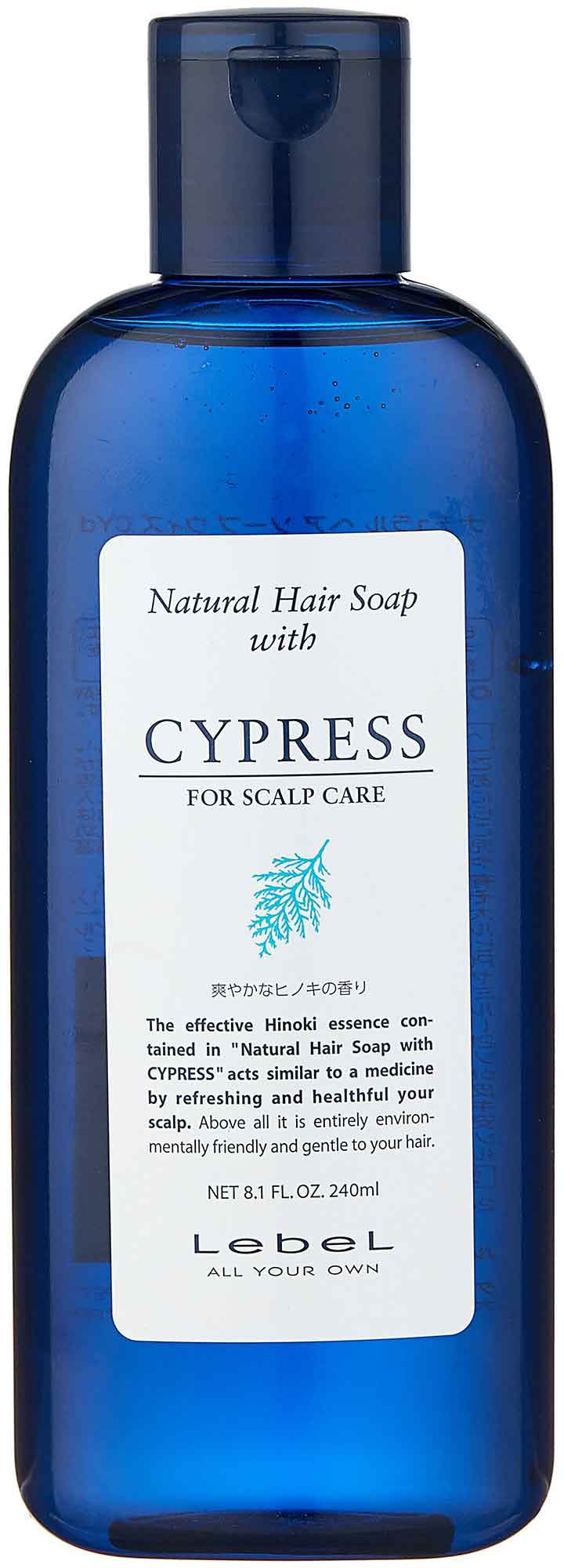 Шампунь для волос Lebel Cypress 240 мл.
Шампунь для волос Lebel Cypress 240 мл.