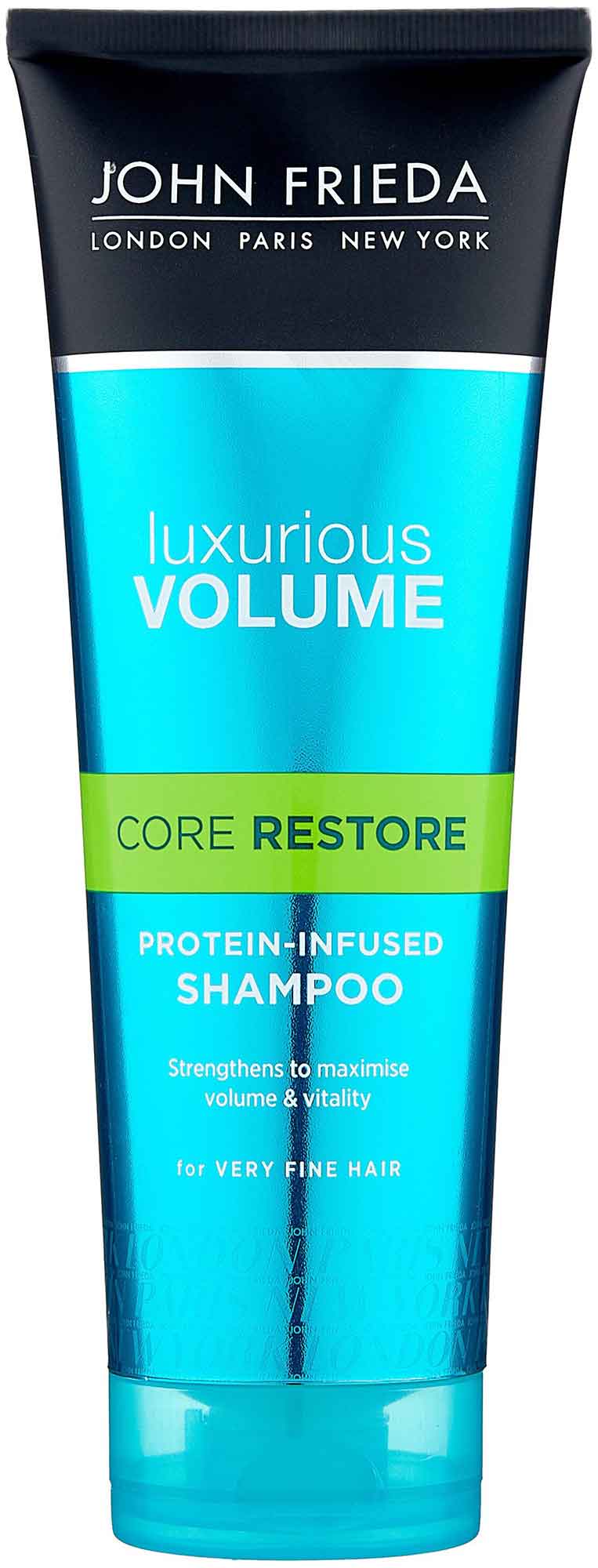 Шампунь для волос с протеином John Frieda Luxurious Volume Core Restore 250 мл
Шампунь для волос с протеином John Frieda Luxurious Volume Core Restore 250 мл